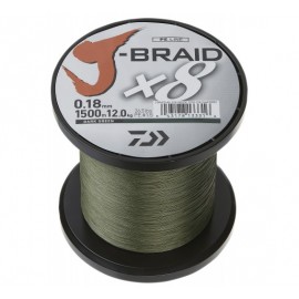 Daiwa J-Braidx8 chartreuse - rinfuza